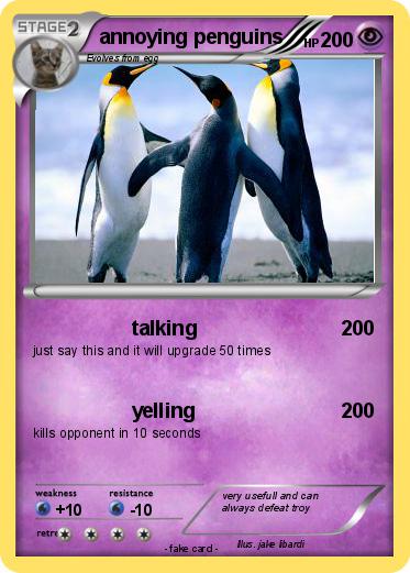 Pokemon annoying penguins