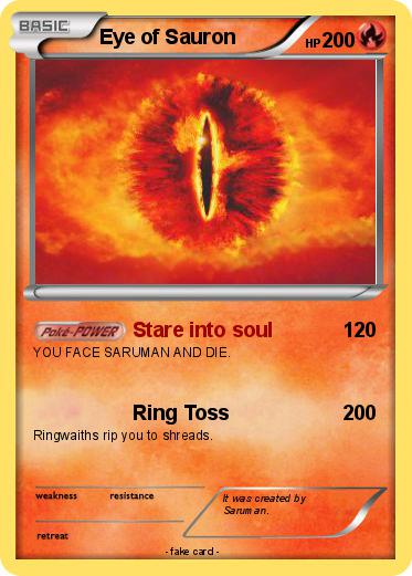 Pokemon Eye of Sauron