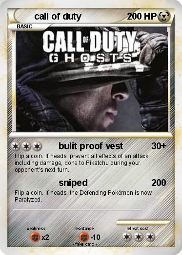 Pokemon call of duty