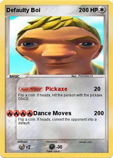 Pokemon Defaulty Boi