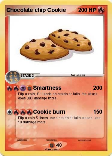 Pokemon Chocolate chip Cookie