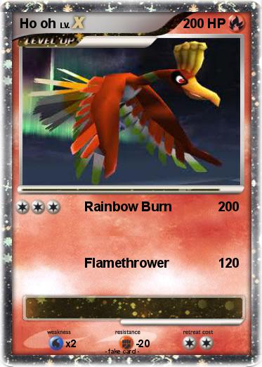 Pokemon Ho oh