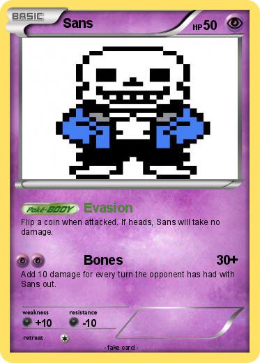 Pokemon Sans