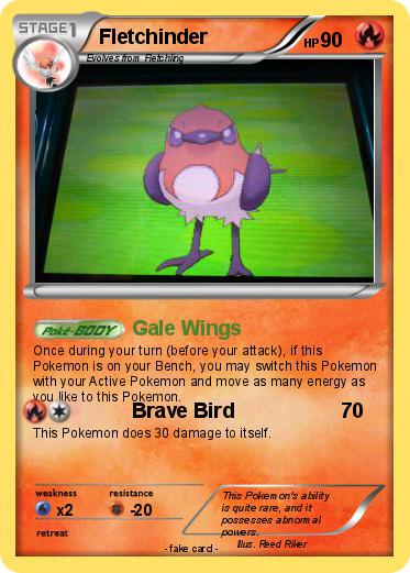 Pokemon Fletchinder