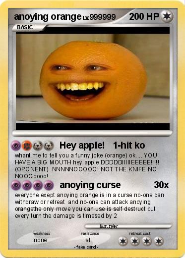 Pokemon anoying orange