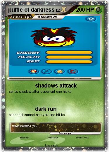 Pokemon puffle of darkness