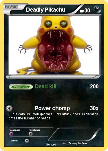 Pokemon Deadly Pikachu