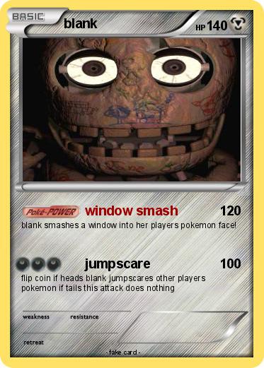 Pokemon blank