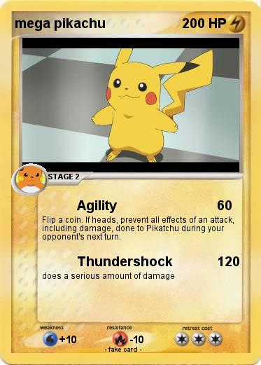 Pokemon mega pikachu