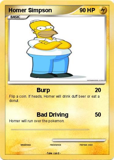 Pokemon Homer Simpson