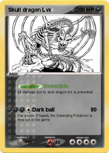 Pokemon Skull dragon Lvx