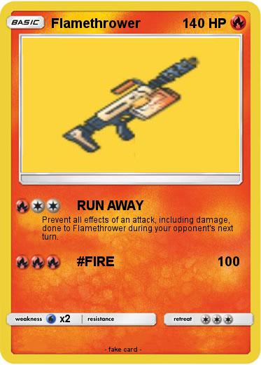Pokemon Flamethrower