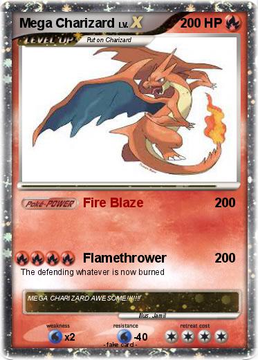 Pokemon Mega Charizard