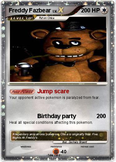 Pokemon Freddy Fazbear