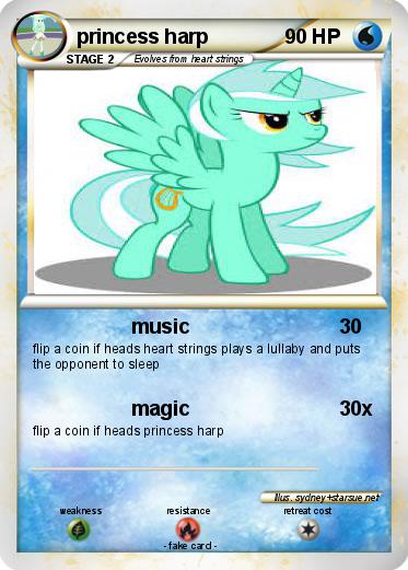 Pokemon princess harp