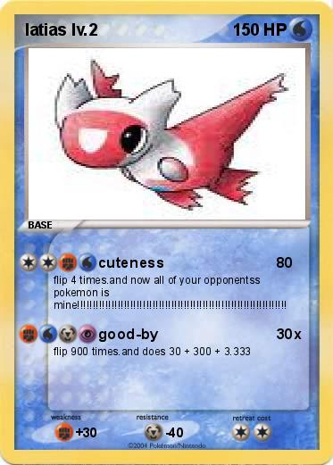 Pokemon latias lv.2