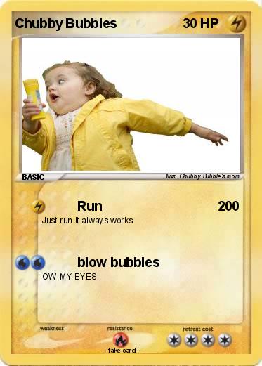 Pokemon Chubby Bubbles