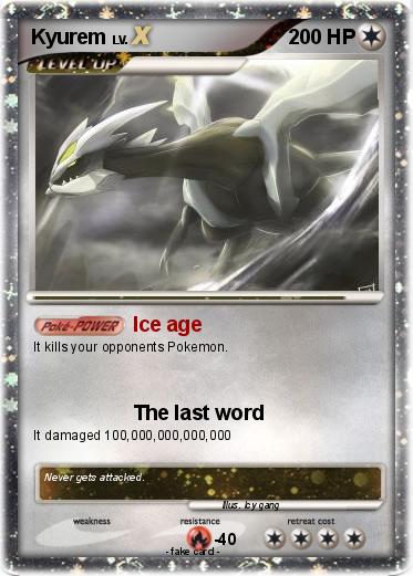 Pokemon Kyurem