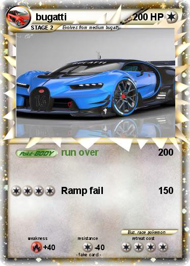 Pokemon bugatti