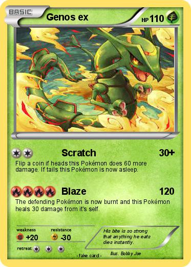 Pokemon Genos ex