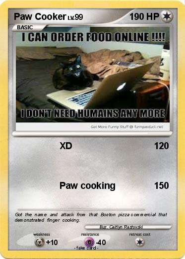 Pokemon Paw Cooker