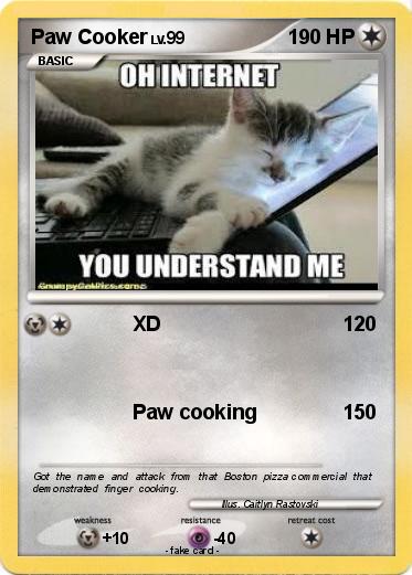 Pokemon Paw Cooker