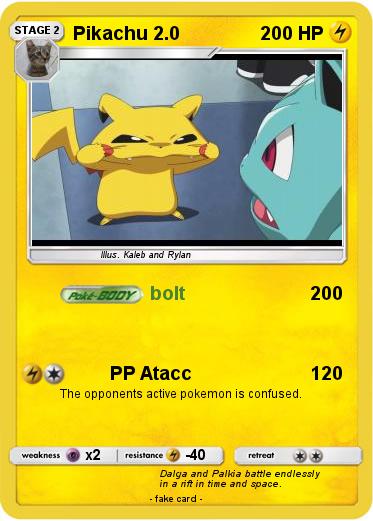 Pokemon Pikachu 2.0