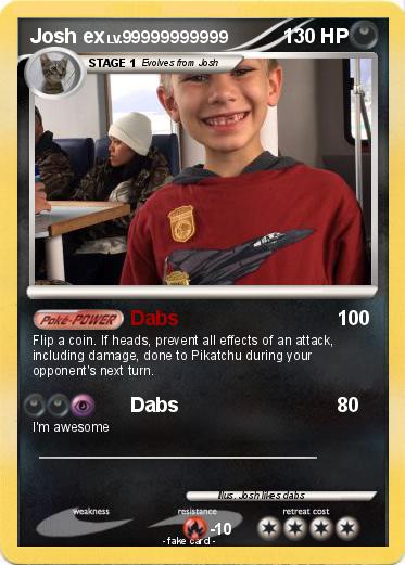 Pokemon Josh ex