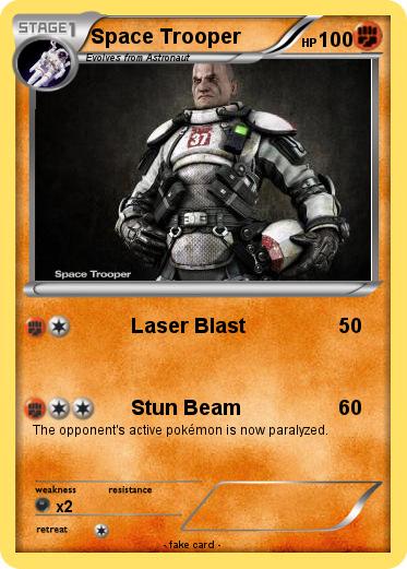 Pokemon Space Trooper