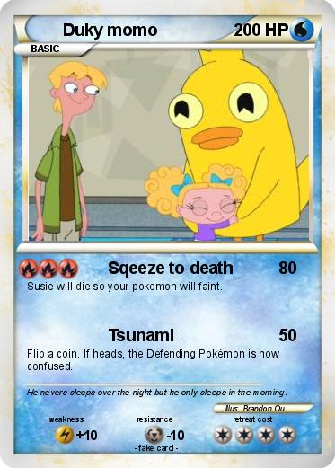 Pokemon Duky momo