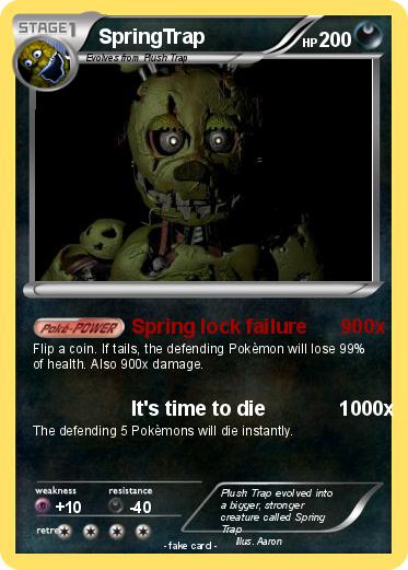 Pokemon SpringTrap