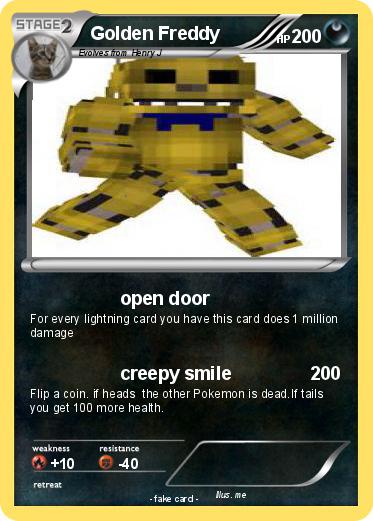 Pokemon Golden Freddy