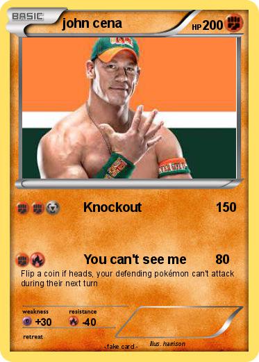 Pokemon john cena