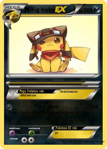 Pokemon Big baby