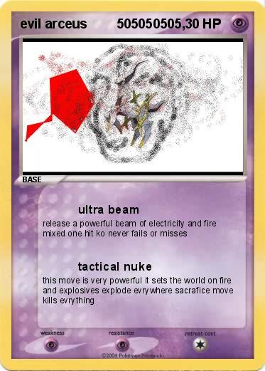 Pokemon evil arceus        505050505,