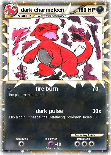 Pokemon dark charmeleen