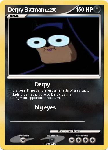 Pokemon Derpy Batman