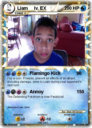 Pokemon Liam     lv. EX