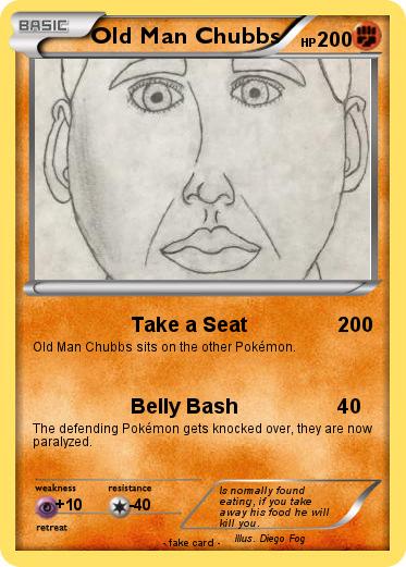 Pokemon Old Man Chubbs