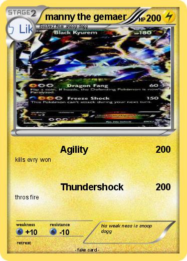 Pokemon manny the gemaer