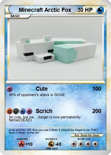 Pokemon Minecraft Arctic Fox