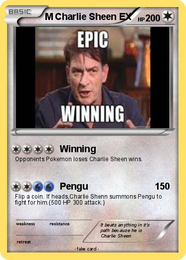 Pokemon M Charlie Sheen EX