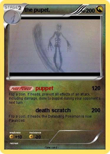 Pokemon the pupet.