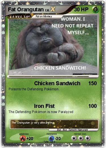 Pokemon Fat Orangutan