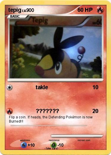 Pokemon tepig