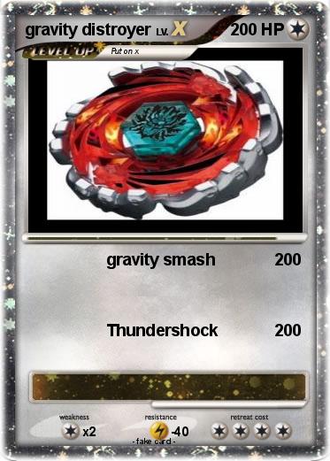 Pokemon gravity distroyer