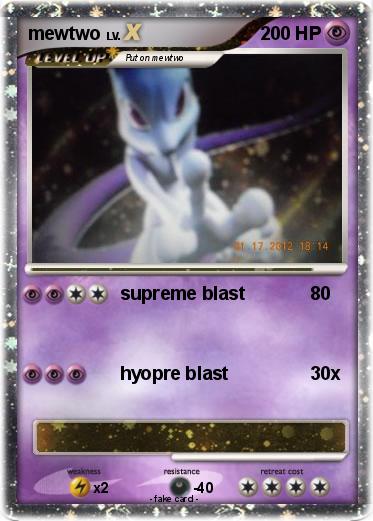 Pokemon mewtwo