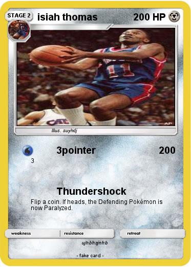 Pokemon isiah thomas