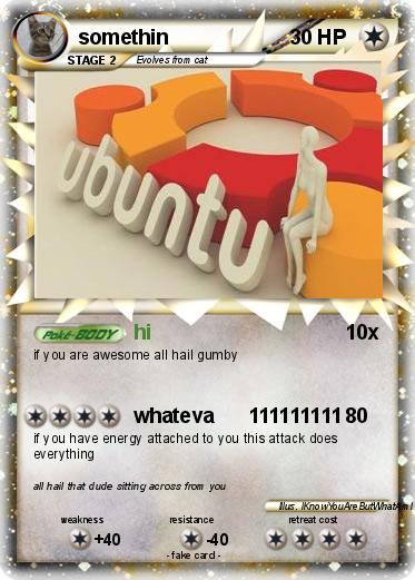 Pokemon somethin
