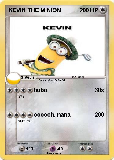 Pokemon KEVIN THE MINION